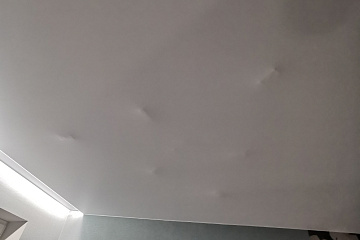 Натяжной потолок и сквозняк в помещении