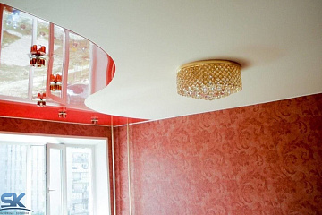 Криволинейные натяжные потолки