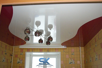 Криволинейные натяжные потолки