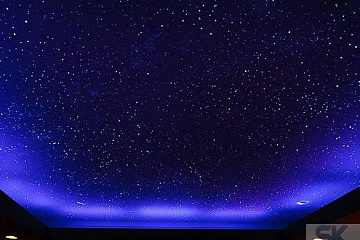 Натяжные потолки «Звёздное небо»