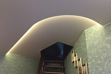 Многоуровневые натяжные потолки: полезная информация для выбора