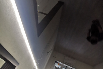 Парящий натяжной потолок – стильно и недорого