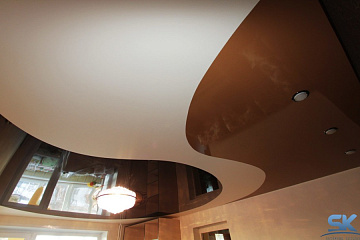 Криволинейные натяжные потолки