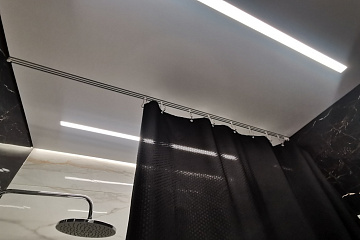 Освещение будущего: световые линии на натяжных потолках