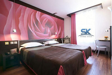 Натяжные стены