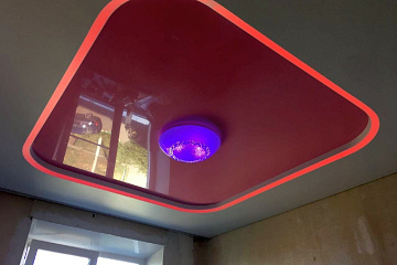 Дизайн натяжных потолков