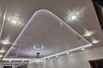 Многоуровневые натяжные потолки: полезная информация для выбора